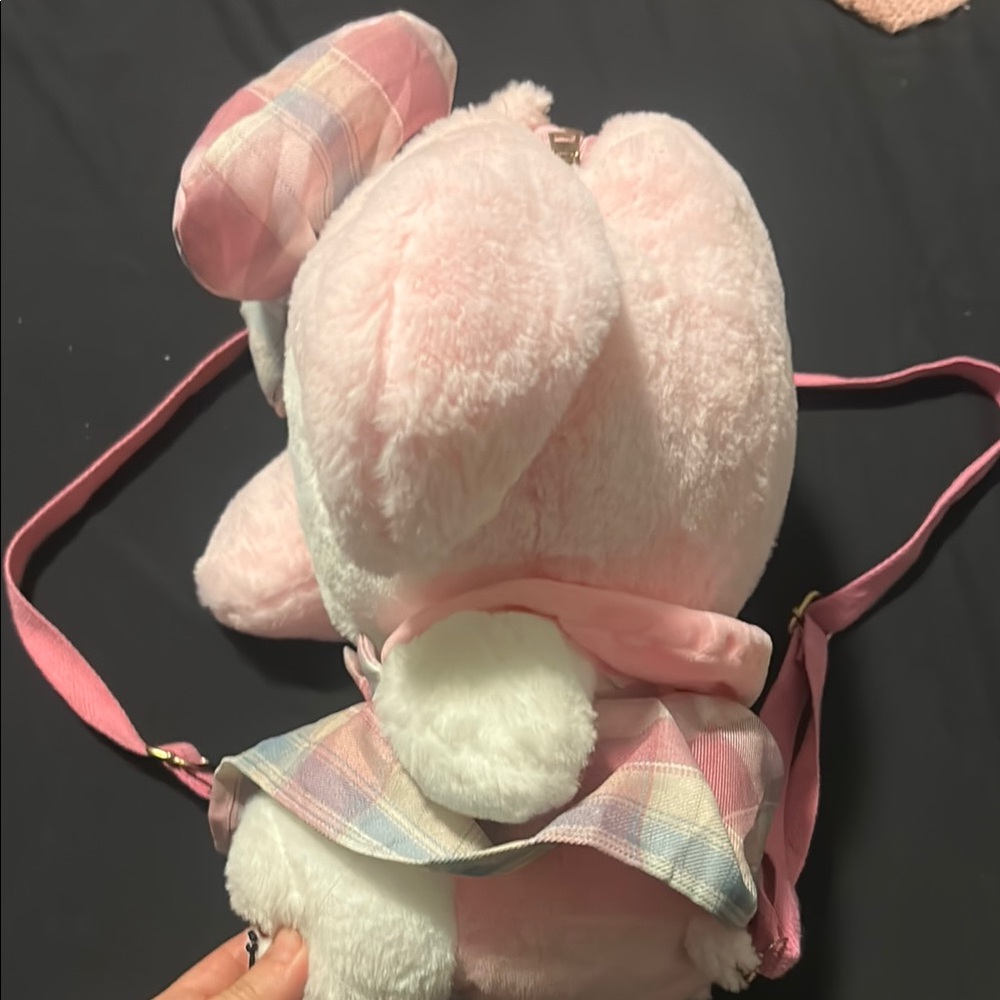 My Melody Pink Plush Backpack - Picture 3 of 8